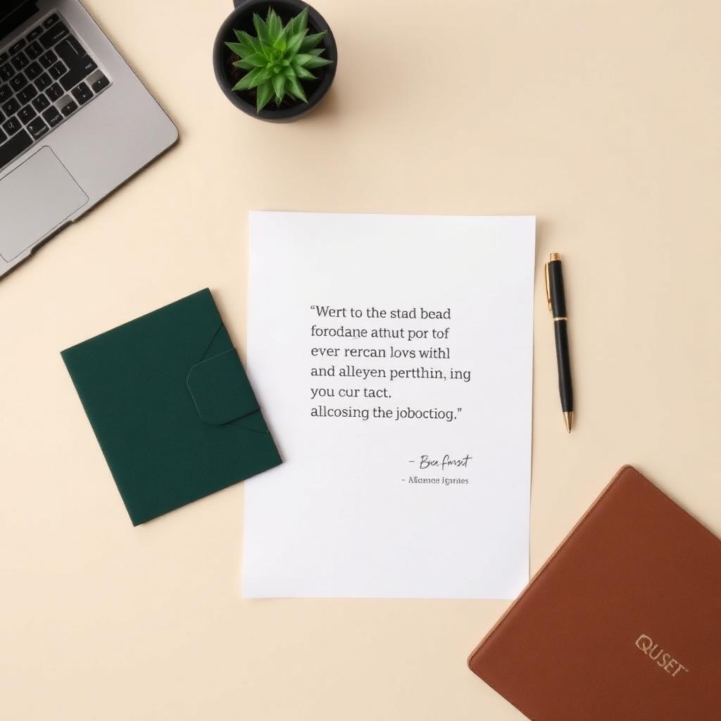 Verdenza branded quotation document on a desk